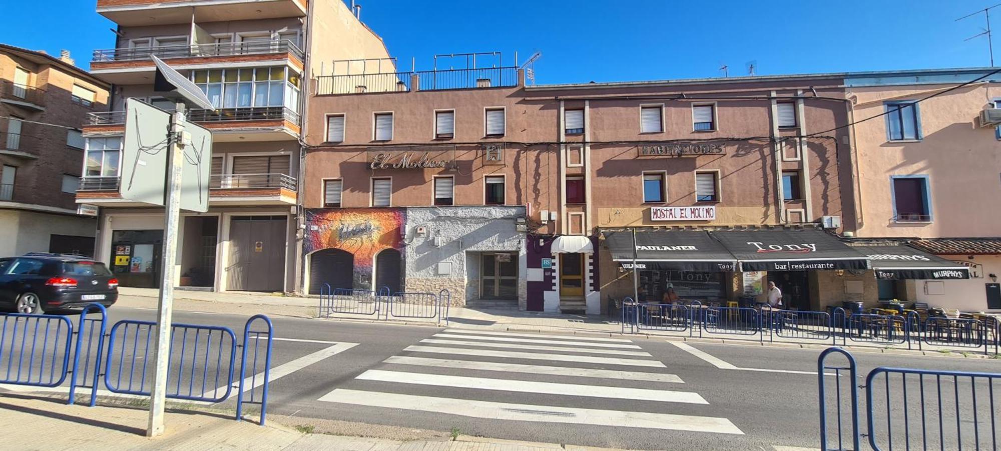 Hostal El Molino Calanda Buitenkant foto